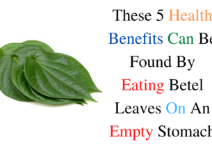 These 5 Health Benefits Can Be Found By Eating Betel Leaves On An Empty Stomach