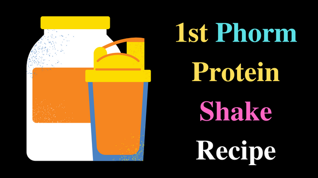1st Phorm Protein Shake Recipe