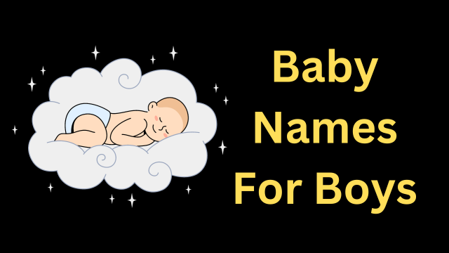 Baby Names For Boys
